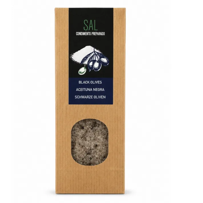 Meersalz mit Schwarzer Olive